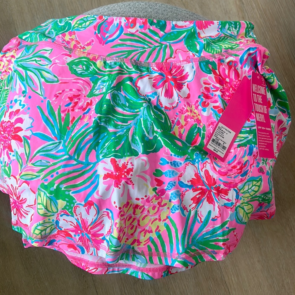Lilly Pulitzer Aila skirt journey to the jungle print, medium, nwt